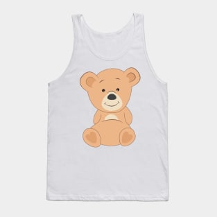 Cute Teddy Bear Tank Top